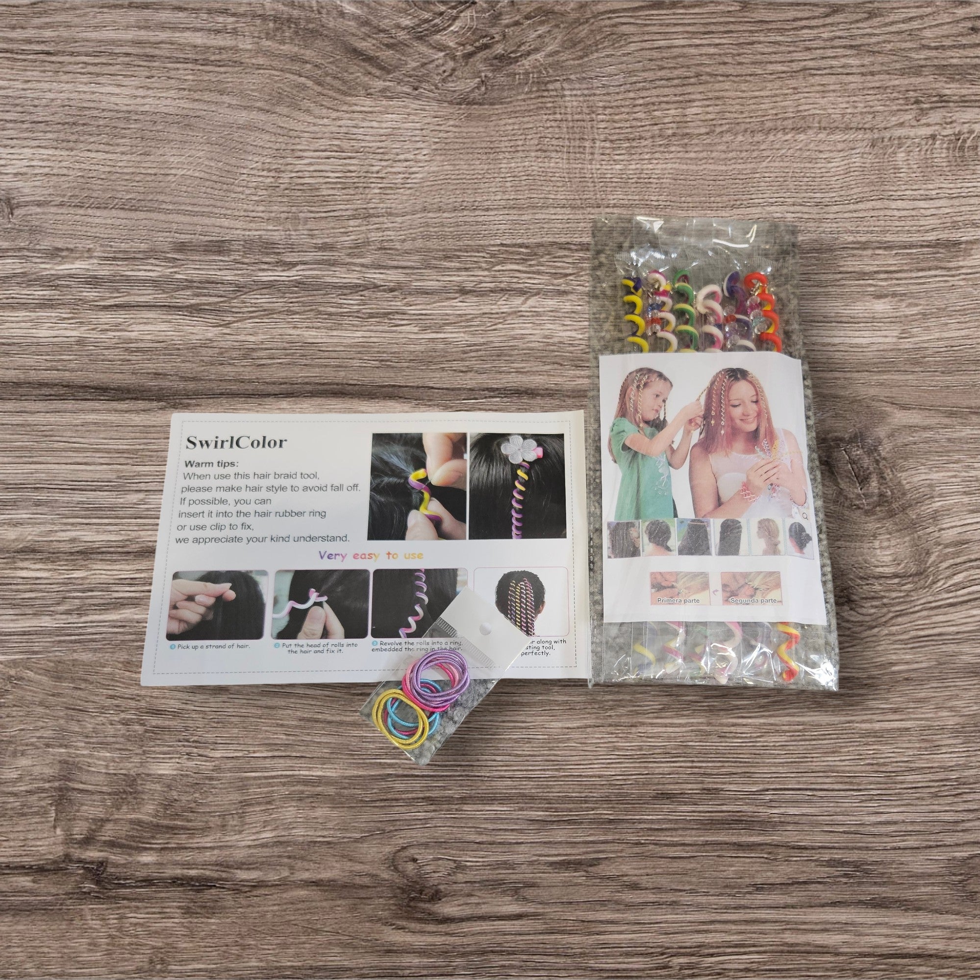 Swirl Color Hair Accessories