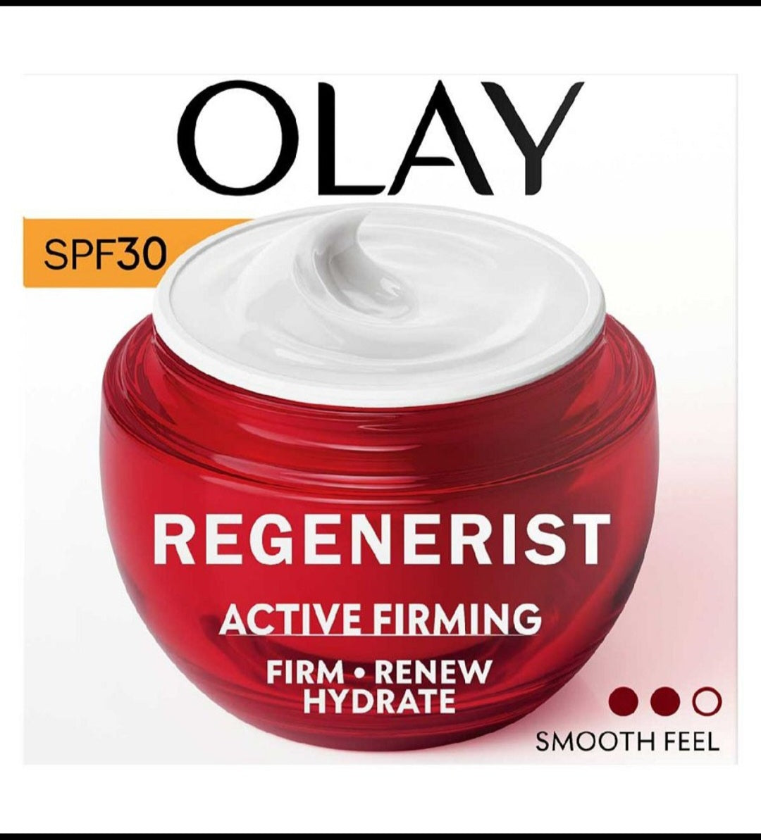 Olay Regenerist Day Face Cream SPF30 Anti Ageing Moisturiser 50ml UK