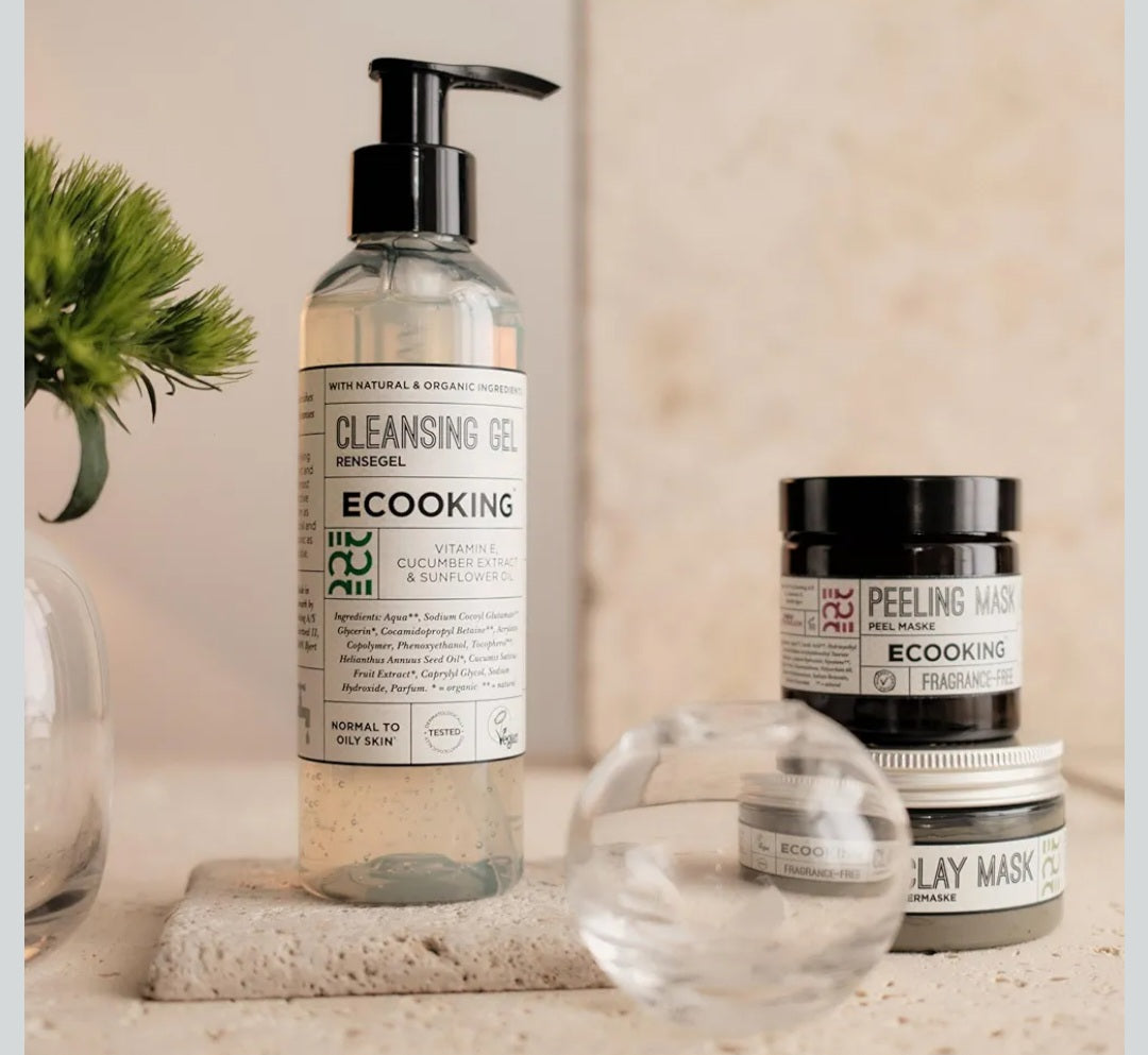 Ecooking Cleansing Gel Normal To Oily Skin 125ml Gentle Cleansing