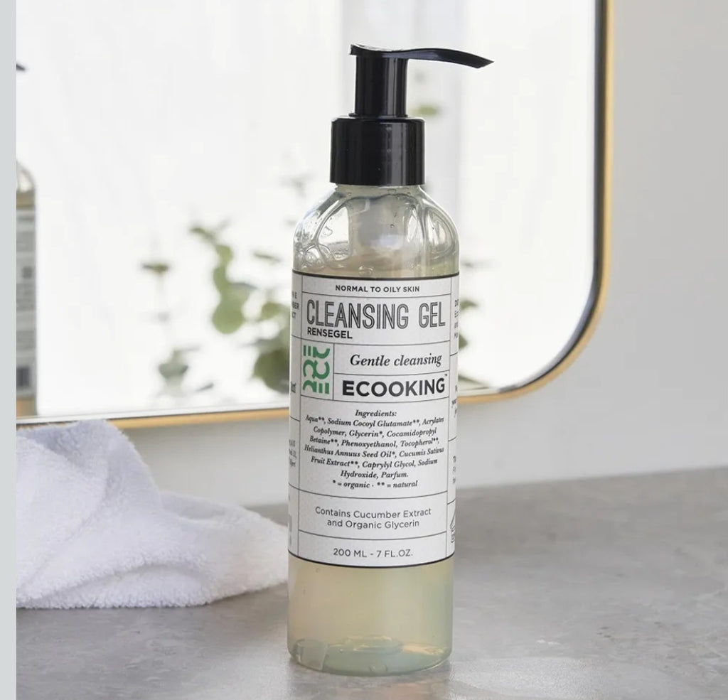 Ecooking Cleansing Gel Normal To Oily Skin 125ml Gentle Cleansing
