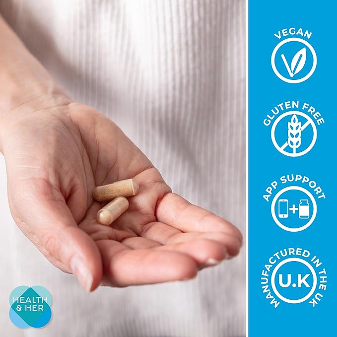 ‎Health and Her Perimenopause Multi nutrient Supplements 60 Capsules