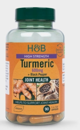 Holland Barrett  Turmeric 600mg with Black Pepper90Capsules