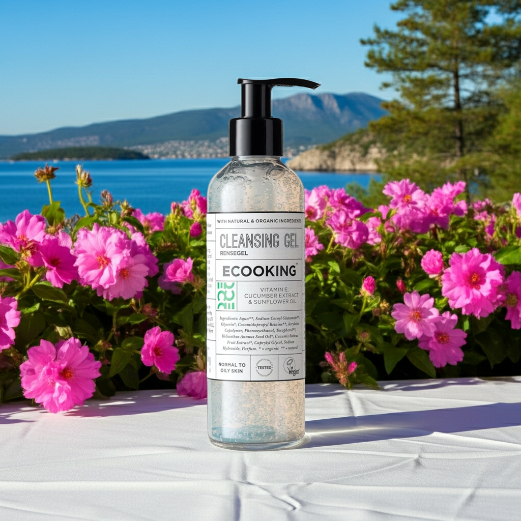 Ecooking Cleansing Gel Normal To Oily Skin 125ml Gentle Cleansing