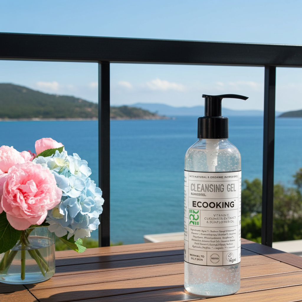 Ecooking Cleansing Gel Normal To Oily Skin 125ml Gentle Cleansing